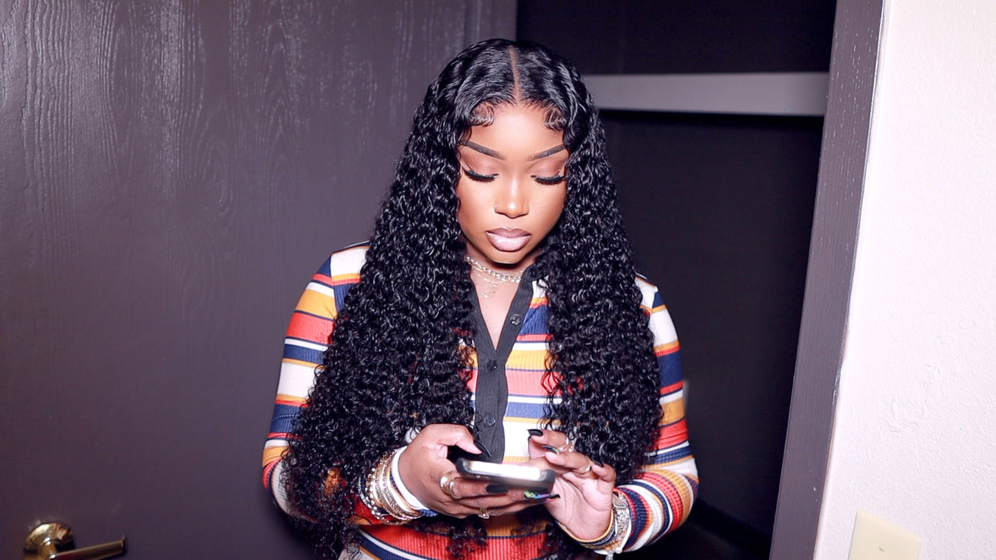 Reshine Hair 4*4 Water Wave Wig 30inch