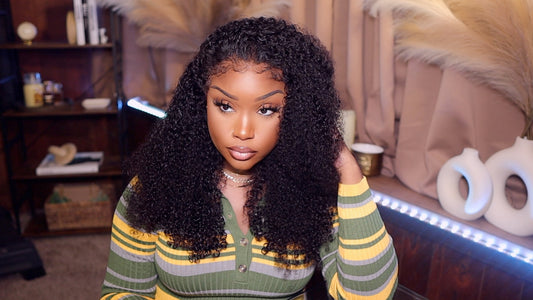 Unice Hair 13*6 Kinky Curly With 4c Edges Wig