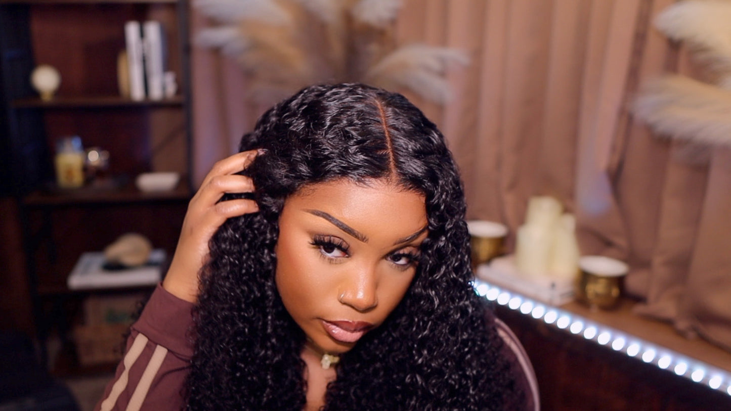 Nadula Hair 6*4.5 Jerry Curl Closure Wig