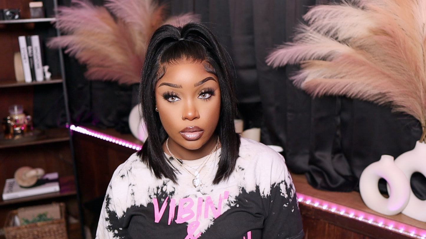 Nadula Hair 6*4.5 Yaki Bob Wig