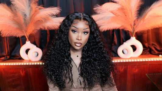 Klaiyi 7x5 Water Wave Closure Wig – Brand New