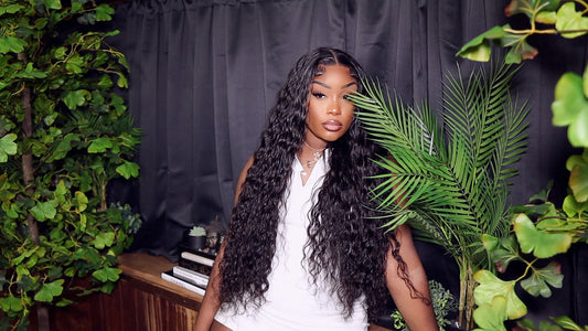 Reshine Hair 4*4 Loose Deep Wave Closure Wig