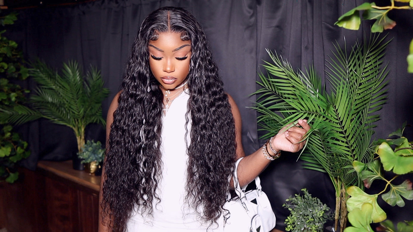 Reshine Hair 4*4 Loose Deep Wave Closure Wig