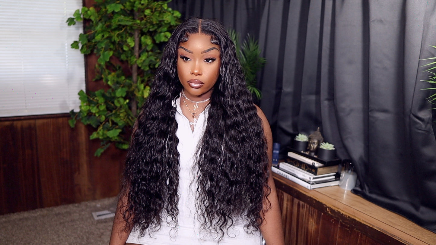 Reshine Hair 4*4 Loose Deep Wave Closure Wig