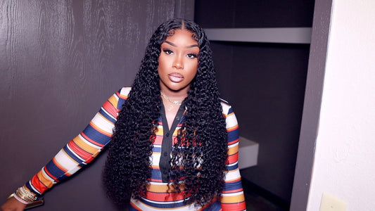 Reshine Hair 4*4 Water Wave Wig 30inch