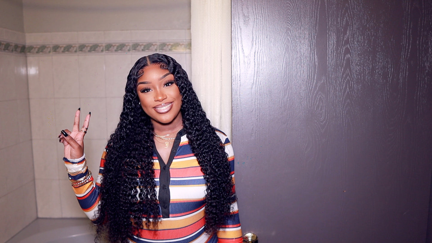Reshine Hair 4*4 Water Wave Wig 30inch