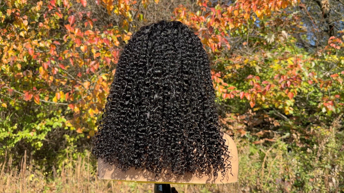 iSee Hair M-cap 9*5 Kinky Curly Wig